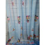 Κουρτίνα Ημιδιάφανη 270x270cm Με Τρέσα Minnie