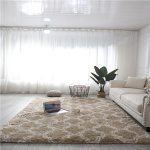 Χαλιά 140Χ200 Γούνινα Beige-White