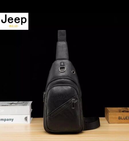 Τσάντα Jeep Χιαστί  Μαύρο P-03