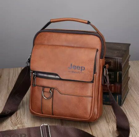 Τσάντα JEEP Leather Ταμπά A-01