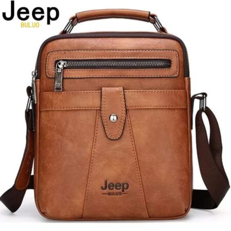 Τσάντα JEEP Leather Ταμπά E-01