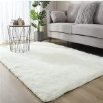 Χαλιά Γούνινα 120Χ170 White
