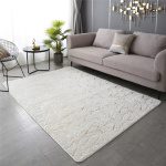 Χαλιά 120Χ170 Γούνινα White-Gold