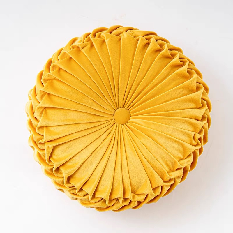 Διακοσμητικό Μαξιλάρι (42×42) Velvet Yellow