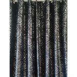 Κουρτίνα Blackout Με Κρίκο Black 270X280CM