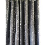 Κουρτίνα Blackout Με Κρίκο Grey 270X280CM