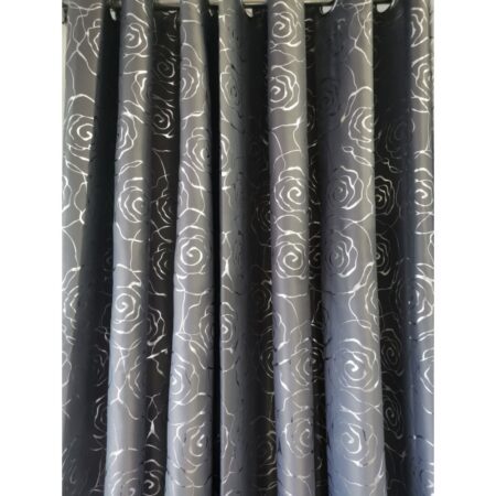 Κουρτίνα Blackout Με Κρίκο Grey 270X280CM
