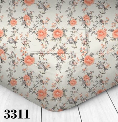 Σεντόνι Μεμονωμένο Floral 3311 Βαμβάκι 100%