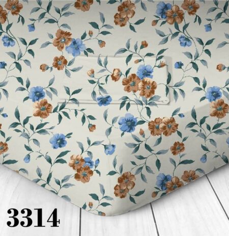 Σεντόνι Μεμονωμένο Floral 3314 Βαμβάκι 100%