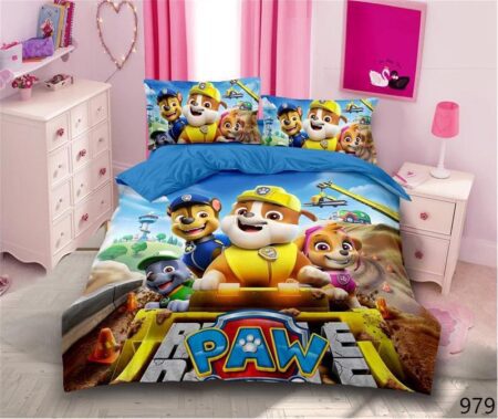 Σετ Παιδικά Σεντόνια PAW PATROL 3 τεμαχίων – 160Χ240
