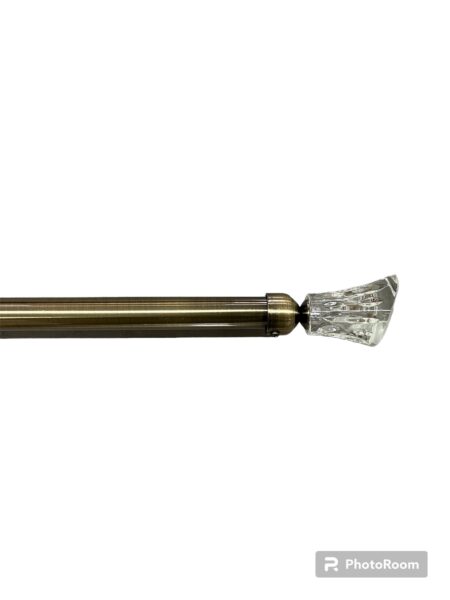 Μονό Κουρτινόξυλο Χοντρό 120CM έως 210CM 28mm SJSB-Χρυσό