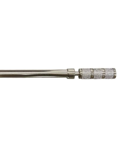 Μονό Κουρτινόξυλο Χοντρό 120CM έως 210CM 19mm SCSZ-Ασημί