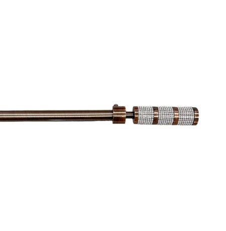 Μονό Κουρτινόξυλο Χοντρό 120CM έως 210CM 19mm SCSZ-Μπρονζέ