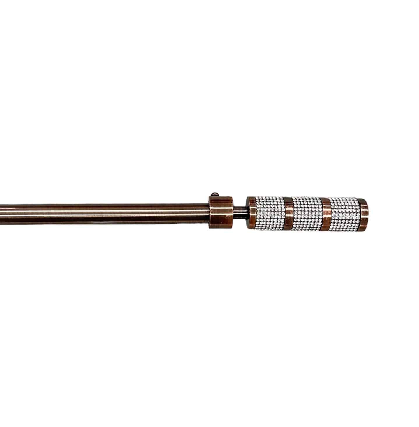 Μονό Κουρτινόξυλο Χοντρό 120CM έως 210CM 19mm SCSZ-Μπρονζέ