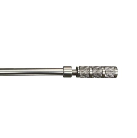 Μονό Κουρτινόξυλο Χοντρό 120CM έως 210CM 19mm SCSZ-Ασημί Ματ