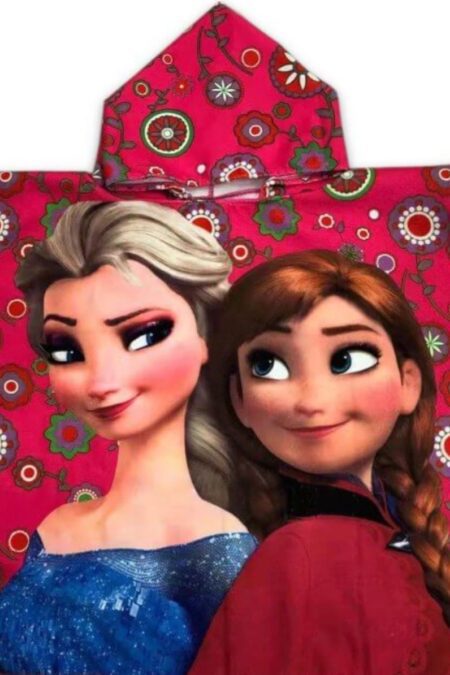 Παιδικό Poncho 60X120 Frozen Κόκκινο
