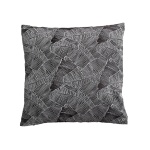 Διακοσμητική Μαξιλαροθήκη Μαύρη 45x45cm BJY-47