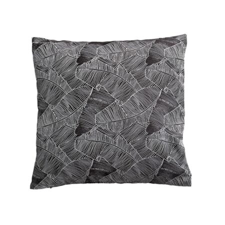 Διακοσμητική Μαξιλαροθήκη Μαύρη 45x45cm BJY-47