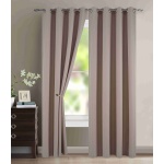Κουρτίνα Σκίασης Μπέζ Με Κρίκο Υ265xΦ140cm AD6038-9