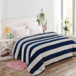 Κουβέρτα Fleece Δίχρωμη Υπέρδιπλη (220x240) - Μπλέ-SSMS- 2016