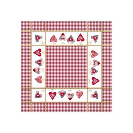 Τραπεζομάντηλο Λινό Αλέκιαστο 140x180cm PDH