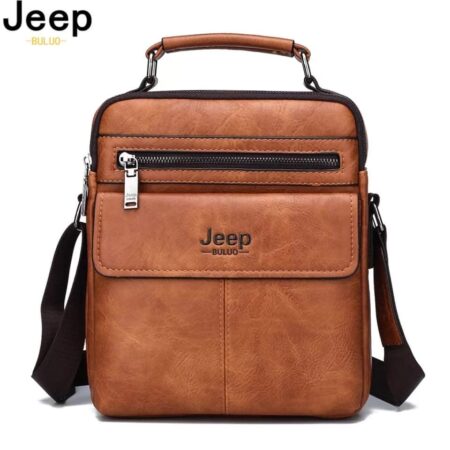 Τσάντα JEEP Leather Ταμπά Β-01