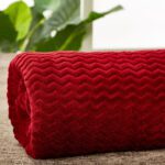Κουβέρτα Fleece Υπέρδιπλη (220x240) Red
