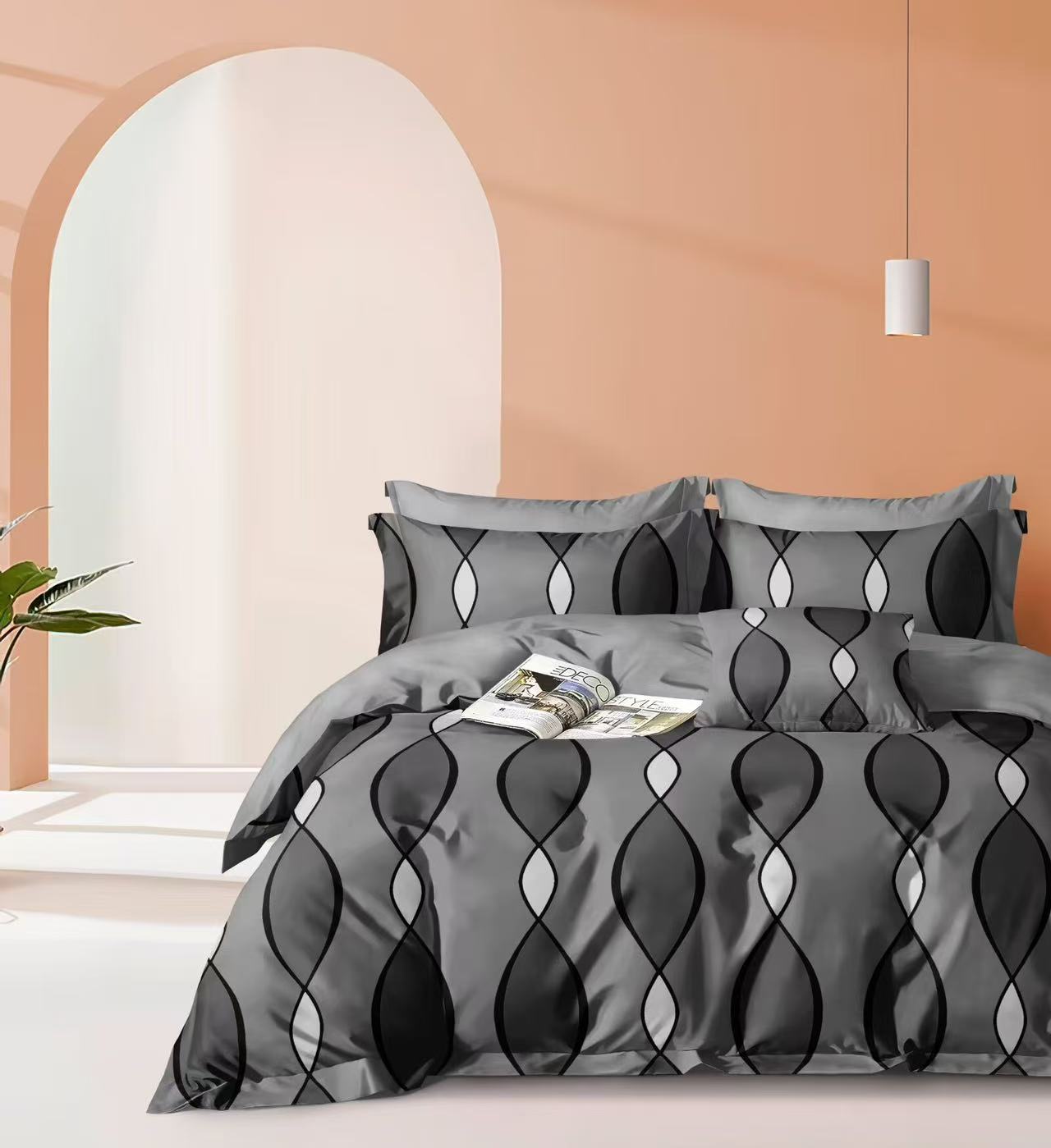 Σετ Παπλωματοθήκη 5 Τεμαχίων 220x240cm 1115