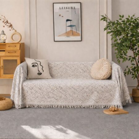 Καλοκαιρινό Ριχτάρι Καναπέ Καφέ 180x280 C20-4