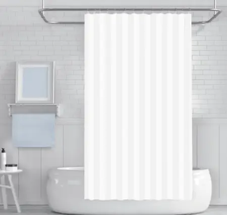 Κουρτίνα Μπάνιου Λευκή 180x180CM – TW-5