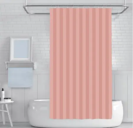 Κουρτίνα Μπάνιου Ρόζ 180x180CM – TW-2