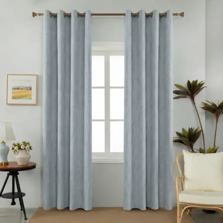 Κουρτίνα με Τρέσα 270x280cm 786-14 Γκρί Ανοιχτό