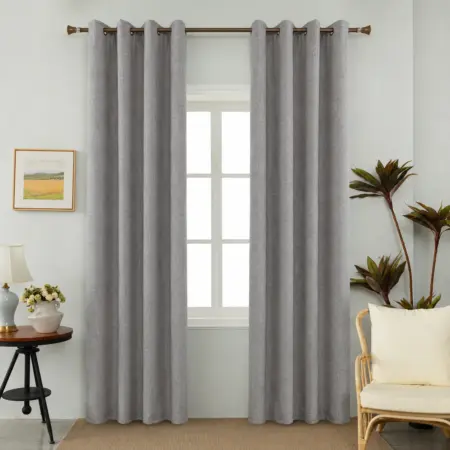 Κουρτίνα με Τρέσα 270x280cm 786-16 Γκρί